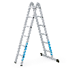 Zarges Mehrzweck-Klappleiter Combimaster X 2-teilig 2x6 Sprossen Zarges Mehrzweck-Klappleiter Combimaster X 2-teilig 2x6 Sprossen
