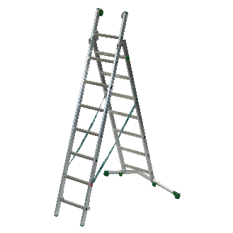 Facal Mehrzweckleiter SUPERPRIMA S600 2-teilig 7+8 Sprossen-Beschreibung lesen