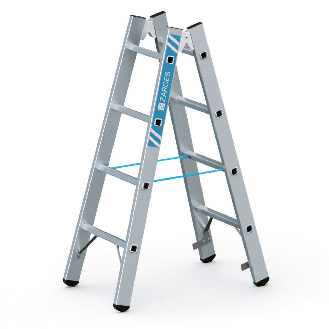 Zarges Sprossenstehleiter Coni B 2x4 Sprossen-Beschreibung lesen