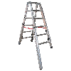 Euroline Premium 30578 Stufentreppenstehleiter 2x6 Stufen Euroline Premium 30578 Stufentreppenstehleiter 2x6 Stufen
