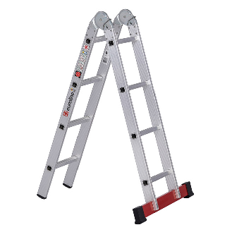 Euroline Premium 317 Klappleiter 2x4 Sprossen-Beschreibung lesen