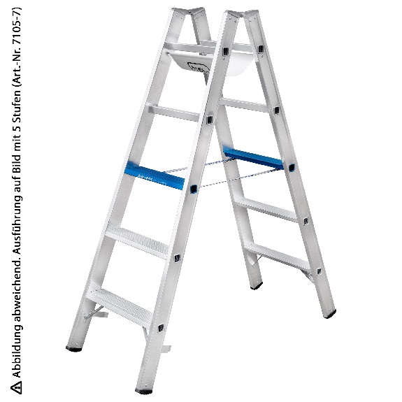Échelle de scène Alu Ergo Plus avec 2x8 étapes 3,59m Ah-Leer más
