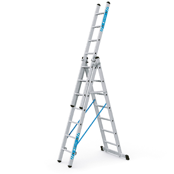 Zarges Skymaster X Mehrzweckleiter 3x7 Sprossen-Beschreibung lesen