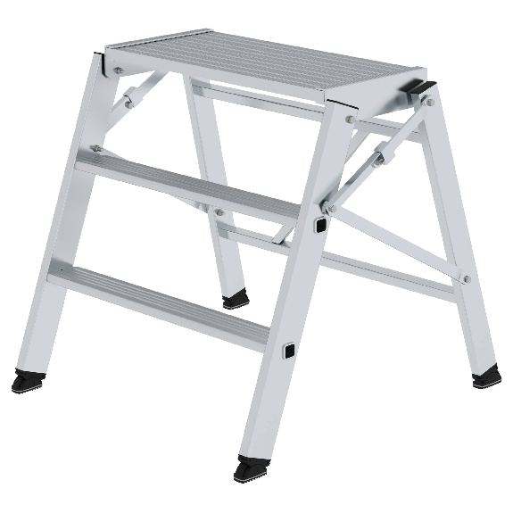 Plate-forme de travail en aluminium pliable 3 niveaux-Leggi tutto