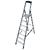 Krause SePro S Stufenstehleiter eloxiert 7 Stufen Krause SePro S Stufenstehleiter eloxiert 7 Stufen