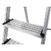 Krause Safety Stufenstehleiter mit Ablage 4 Stufen