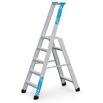 Zarges Stehleiter Seventec RC 5 Stufen-Beschreibung lesen