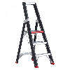 Altrex Taurus einseitig begehbare Stufenstehleiter TGB 3 Stufen
