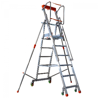 Facal Casta Podesttreppe Aluminium S600 4 Stufen-Beschreibung lesen