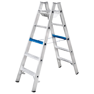 Iller Stufenstehleiter Alu Ergo Plus mit 2x6 Stufen 3,06m AH-Beschreibung lesen