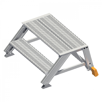110 Alu Anstieg 80cm breit 2 Stufen-Beschreibung lesen