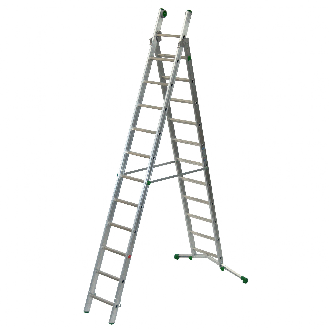 Facal Mehrzweckleiter SUPERPRIMA S600 2-teilig 11+12 Sprossen-Beschreibung lesen