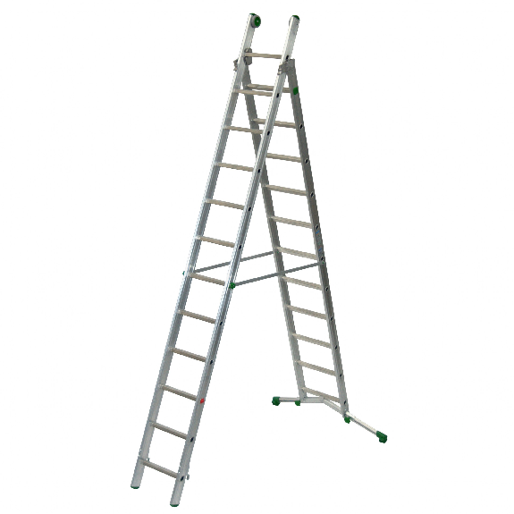 Facal Mehrzweckleiter SUPERPRIMA S600 2-teilig 11+12 Sprossen-Beschreibung lesen