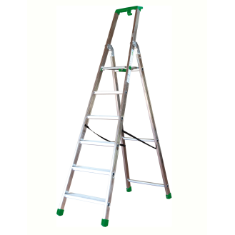 Facal Stufenstehleiter QUADRA S600 12 Stufen-Beschreibung lesen