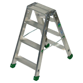 Facal Stufenstehleiter DUPLA S600 4 Stufen-Beschreibung lesen