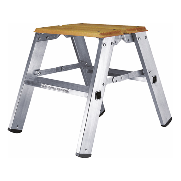 Iller Montagetritt, beidseitig begehbar mit großer Standfläche 2x2 Stufen und 2,45m AH Iller Montagetritt, beidseitig begehbar mit großer Standfläche 2x2 Stufen und 2,45m AH-Beschreibung lesen