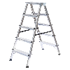 MUNK Doppelleiter 2x5 Stufen MUNK Doppelleiter 2x5 Stufen