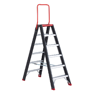 Altrex Taurus beidseitig begehbare Stufenleiter TDO 6 Stufen mit Bügel-Beschreibung lesen