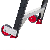Altrex Taurus Stufenstehleiter mit Rollen TME 11 Stufen