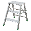 Facal Klapptritt Fermo Aluminium 3 Stufen