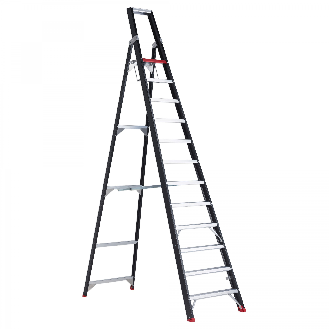 Altrex Taurus einseitig begehbare Stufenstehleiter TGB 12 Stufen-Beschreibung lesen
