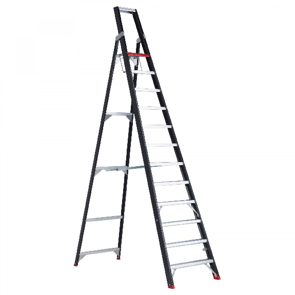 Altrex Taurus einseitig begehbare Stufenstehleiter TGB 12 Stufen-Beschreibung lesen