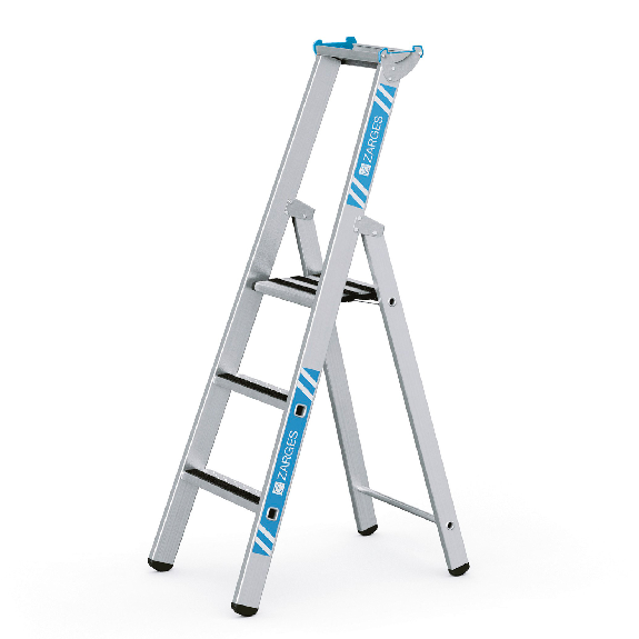 Zarges gebördelte Stufen-Stehleiter R13step S 3 Stufen-Beschreibung lesen