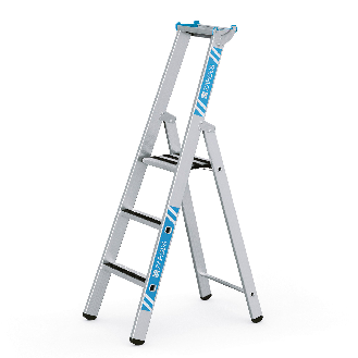 Zarges gebördelte Stufen-Stehleiter R13step S 3 Stufen-Beschreibung lesen