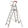 Facal Platea Podesttreppe Aluminium S300 6 Stufen Facal Platea Podesttreppe Aluminium S300 6 Stufen