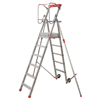 Facal Platea Podesttreppe Aluminium S300 6 Stufen-Beschreibung lesen