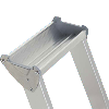 Zarges gebördelte Stehleiter Saferstep S eloxiert 7 Stufen Zarges gebördelte Stehleiter Saferstep S eloxiert 7 Stufen