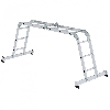 MUNK Vielzweckleiter mit Nivello Traverse 4x3 Sprossen MUNK Vielzweckleiter mit Nivello Traverse 4x3 Sprossen
