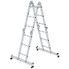 MUNK Vielzweckleiter mit Nivello Traverse 4x3 Sprossen MUNK Vielzweckleiter mit Nivello Traverse 4x3 Sprossen