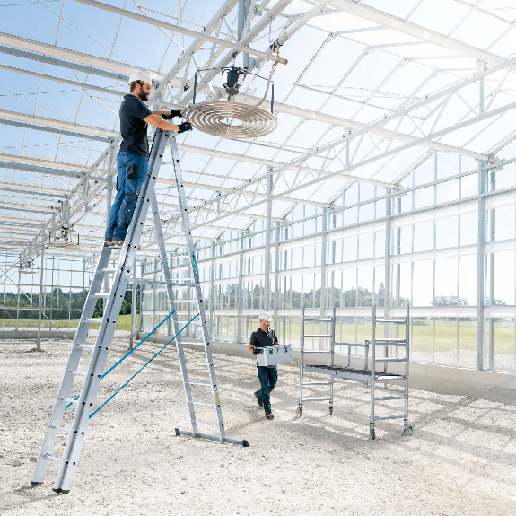Zarges Skymaster X Mehrzweckleiter 3x8 Sprossen Zarges Skymaster X Mehrzweckleiter 3x8 Sprossen-Beschreibung lesen