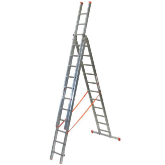 Facal Mehrzweckleiter 3-teilig GENIA S300 3x11 Sprossen-Beschreibung lesen