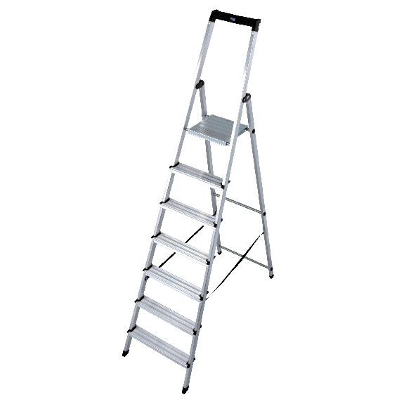 Krause Solidy Stufenstehleiter 7 Stufen Krause Solidy Stufenstehleiter 7 Stufen-Beschreibung lesen