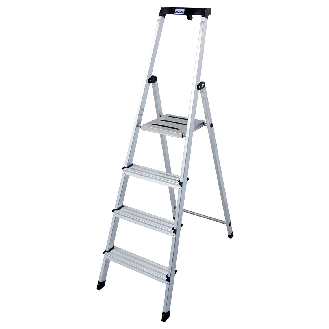 Krause Safety Stufenstehleiter 4 Stufen-Beschreibung lesen