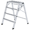 MUNK Aluminium Arbeitspodest klappbar 4 Stufen MUNK Aluminium Arbeitspodest klappbar 4 Stufen