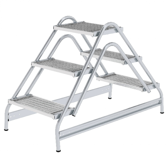 Plateforme de travail MUNK aluminium/Giro 2x3 marches-Leer más
