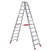 Stehleiter 2x12 Stufen