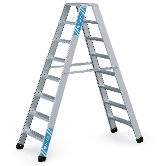 Zarges Bockleiter Seventec B 2x8 Stufen-Beschreibung lesen