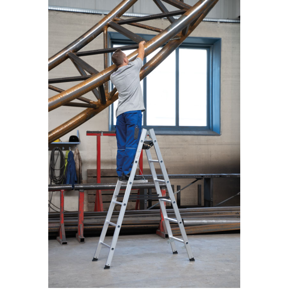 MUNK Sprossenstehleiter 2x6 Sprossen MUNK Sprossenstehleiter 2x6 Sprossen-Beschreibung lesen