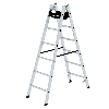 MUNK Sprossenstehleiter 2x6 Sprossen MUNK Sprossenstehleiter 2x6 Sprossen