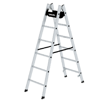 MUNK Sprossenstehleiter 2x6 Sprossen-Beschreibung lesen