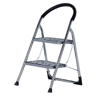 Altrex Cromato Haushalts Klapptritt 2 Stufen im Trenddesign-Beschreibung lesen