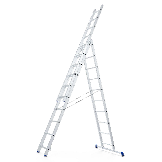 Mehrzweckleiter 3x10 Sprossen-Beschreibung lesen