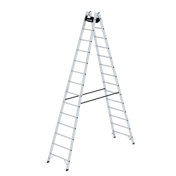 MUNK Sprossenstehleiter 2x14 Sprossen MUNK Sprossenstehleiter 2x14 Sprossen-Beschreibung lesen