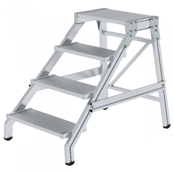 MUNK Aluminium Montagetritt starr 4 Stufen MUNK Aluminium Montagetritt starr 4 Stufen-Beschreibung lesen