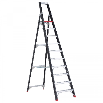 Altrex Taurus einseitig begehbare Stufenstehleiter TGB 10 Stufen-Beschreibung lesen