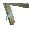 Werner Holz Stufenstehleiter zweiseitig begehbar 2x4 Stufen Werner Holz Stufenstehleiter zweiseitig begehbar 2x4 Stufen